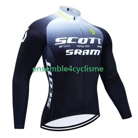 Maillot Cyclisme Manches Longues Scott Sram 2023 Maillot Cyclisme Manches Longues Scott Sram 2023
